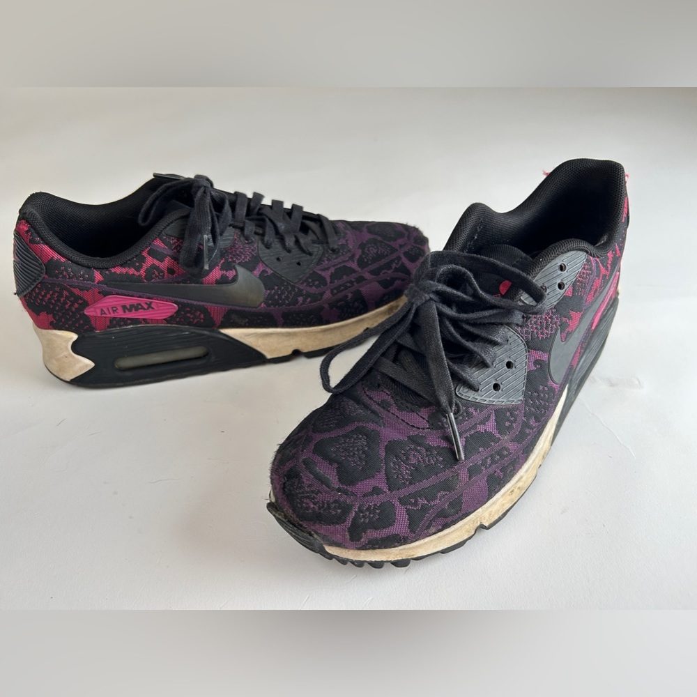 Nike Air Max - Purple lace cheetah print